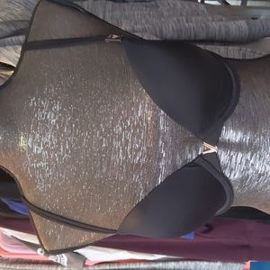 VICTORIA SECRET  LINED DEMI BRA 34D